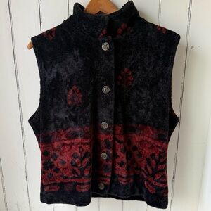 Country Clothing Co Fleece Button Vest